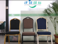 Poltrone da banchetto a schiena con corona viola H94CM Poltrone da banchetto commerciale