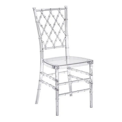 comprare Sedile chiavari a cristallo di ghiaccio per il banchetto di nozze fabbricazione online