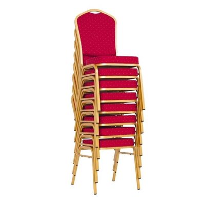 comprare Stoffe Sedie da banchetto rosse per matrimoni Sedie da banchetto impilabili all'ingrosso fabbricazione online