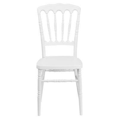 comprare Sedie Chiavari bianche per matrimoni Sedie Chiavari in plastica in PP impilabili fabbricazione online