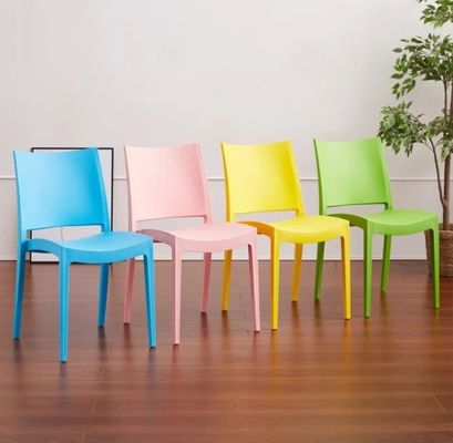 comprare Sedie da pranzo all'aperto impilabili mobili per la casa in plastica PP Colori personalizzati N.W. 4.5KGS G.W. 21KGS Per la casa design semplice fabbricazione online