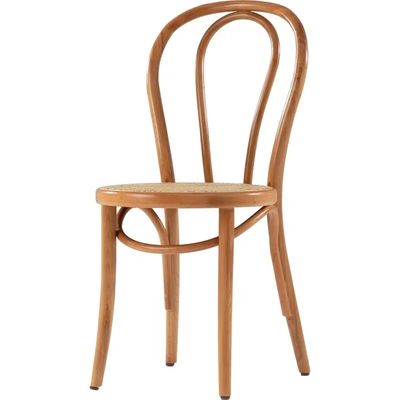 comprare Restaurante Sedie da pranzo in legno e rotino Sedie da pranzo in legno naturale ODM fabbricazione online