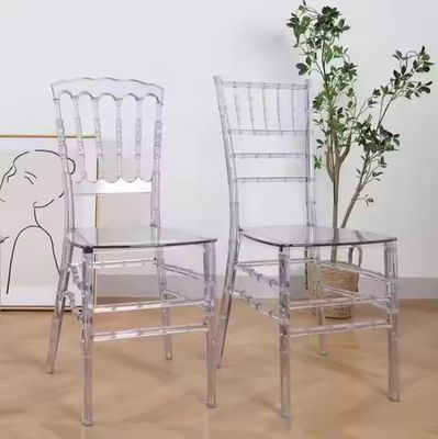comprare Sedie Chiavari Acriliche Chiare Impilabili Banchetto Sedie Chiavari Lucite fabbricazione online