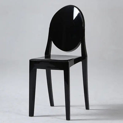 comprare Sedie Chiavari in plastica nordica Polipropilene Acrilico Nero fabbricazione online