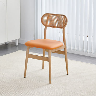 comprare OEM ODM Sedie da pranzo in legno di rattan di vimini e sedie da pranzo in legno fabbricazione online