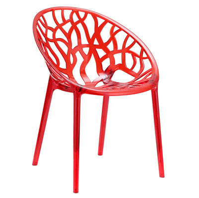 comprare Restaurante di design elegante Polpropilene colorato Sedie da pranzo in plastica con confezione per la posta fabbricazione online