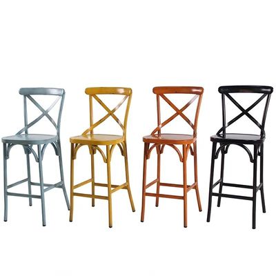 comprare Scaffali da bar per esterni in plastica in PP X Scaffali da bar in polipropilene impilabili a schiena crociata fabbricazione online