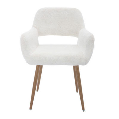 comprare Set di 2 sedie da pranzo confortevoli di design nordico moderno con gambe metalliche di ferro Dimensione del prodotto 23.23*18.11*31.1
