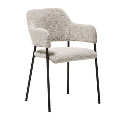 comprare Poltrona da pranzo in velluto per il tempo libero nordico minimalista in hotel fabbricazione online