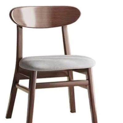 comprare Hotel Sedie da pranzo in legno massello Sedie da cucina in legno di lusso nordico moderno fabbricazione online