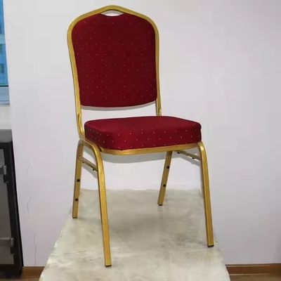 comprare Sedie per banchetti per hotel con struttura in metallo per feste e matrimoni, spessore acciaio 0,6-1,2 mm, seduta in tessuto per sedie specifiche per hotel fabbricazione online