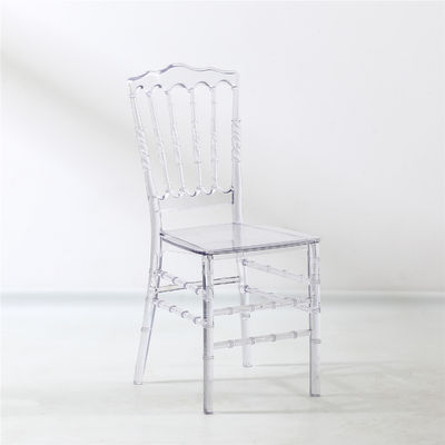 Sedie Chiavari trasparenti in plastica al dettaglio OEM Sedie Chiavari trasparenti
