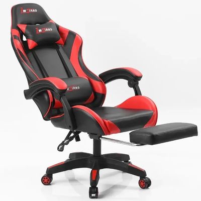 Poltrona per computer da corsa in pelle sintetica 2 cm Poltrona da corsa a spugna