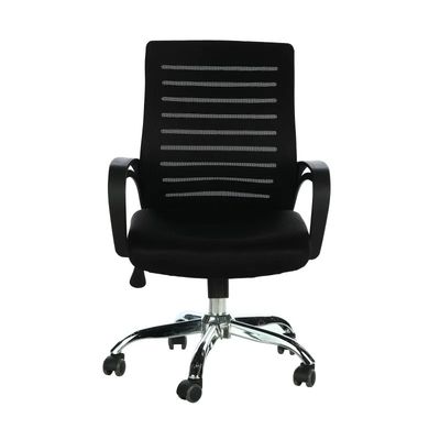 Meccanismo Ergo Mesh Manager Chair con gambe metalliche e altezza regolabile