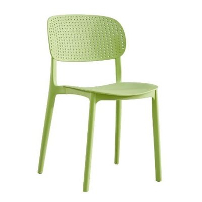 Home Simple Easy Stool Back Desk Negoziation Chair Chair Chair di plastica nordica Seduta da pranzo per la rete Seduta da tavolo da ristorante rosso Ins