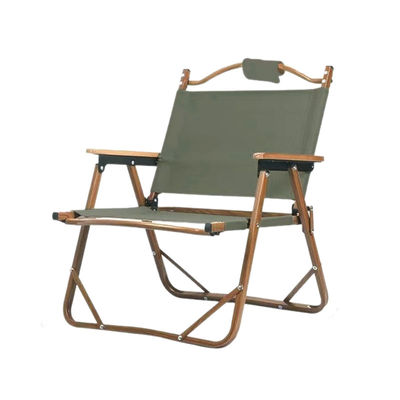 Poltrona pieghevole Kermit per esterni - tubo quadrato, design audace, ultra - portatile per campeggio e svago