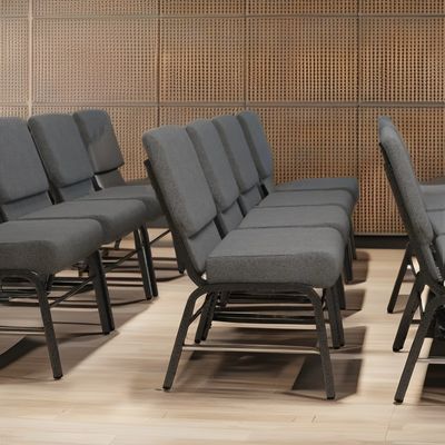 Sedia da chiesa moderna per teatro